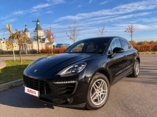 2017 Porsche Macan S Diesel I, чёрный, 3100000 рублей, вид 1