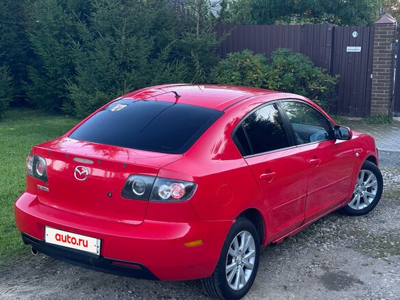 2007 Mazda 3 I (BK) Рестайлинг, красный - вид 5