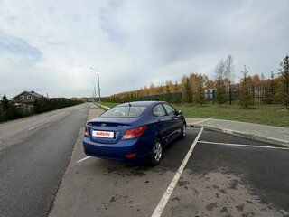 2011 Hyundai Solaris I, синий, 795000 рублей, вид 5