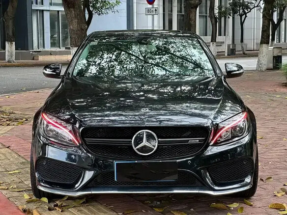 2018 Mercedes-Benz C-Класс 180 9G-TRONIC IV (W205), чёрный - вид 1
