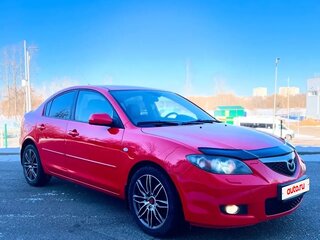 2008 Mazda 3 I (BK) Рестайлинг, красный, 780000 рублей, вид 3
