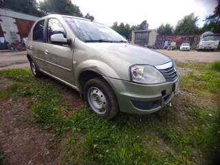 2011 Renault Logan I Рестайлинг, бежевый, 250000 рублей, вид 1