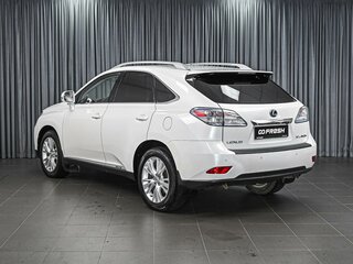 2011 Lexus RX 450h III, белый, 2259000 рублей, вид 2