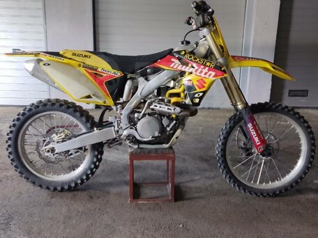 2013 Suzuki RM-Z 450, жёлтый, 300000 рублей, вид 4