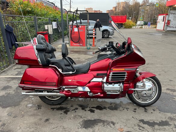 1999 Honda GL 1500 Gold Wing, красный, 650000 рублей - вид 13
