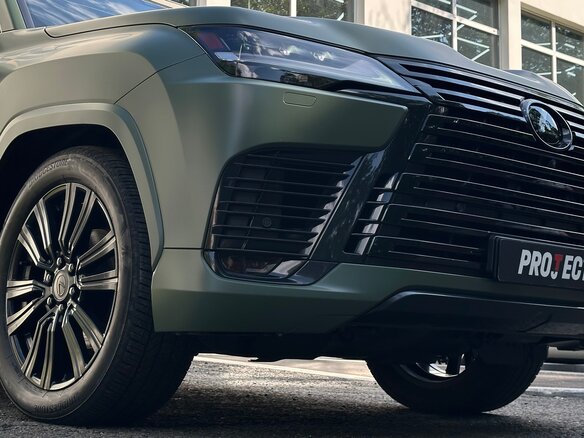 2024 Lexus LX 500d IV, зелёный, 14700000 рублей - вид 8