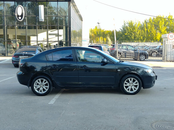 2006 Mazda 3 I (BK) Рестайлинг, чёрный, 285000 рублей - вид 3