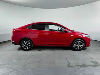 2020 Hyundai Solaris II Рестайлинг, красный, 1650000 рублей, вид 4
