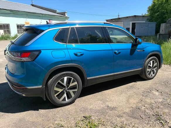 2022 Volkswagen Tayron I Рестайлинг, голубой - вид 23