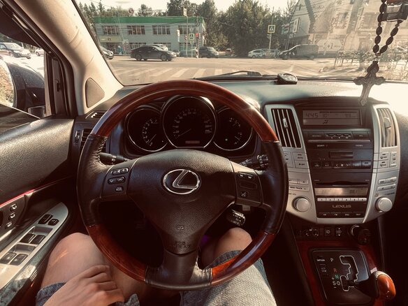 2006 Lexus RX 350 II Рестайлинг, чёрный, 1190000 рублей - вид 15
