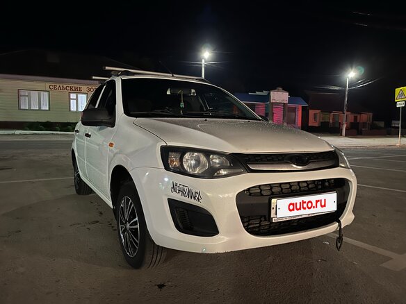 2014 Lada (ВАЗ) Kalina II, белый, 480000 рублей - вид 8