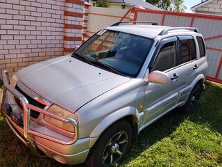 2002 Suzuki Grand Vitara I Рестайлинг, серебристый, 500000 рублей, вид 1