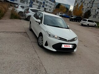 2019 Toyota Corolla Axio XI (E160, E170) Рестайлинг 2, белый, 1000000 рублей, вид 3