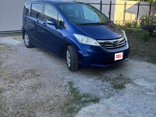 2013 Honda Freed I Рестайлинг, синий, 990000 рублей, вид 3