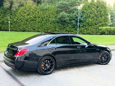 2017 Mercedes-Benz S-Класс AMG 63 AMG Long III (W222, C217) Рестайлинг, чёрный, 9100000 рублей, вид 5