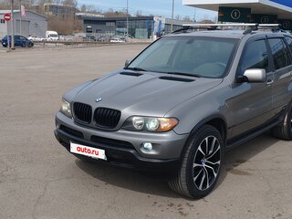2004 BMW X5 3.0i I (E53) Рестайлинг, серый, 1400000 рублей, вид 2