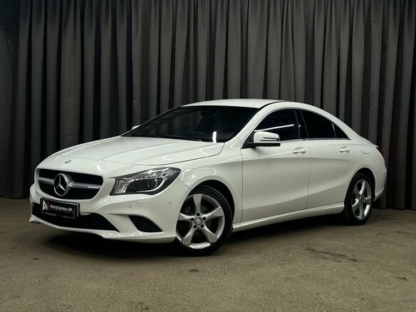 2015 Mercedes-Benz CLA 200 I (C117, X117), белый, 1449888 рублей