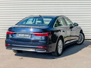 2019 Audi A6 45 TFSI V (C8), синий, 3795000 рублей, вид 5