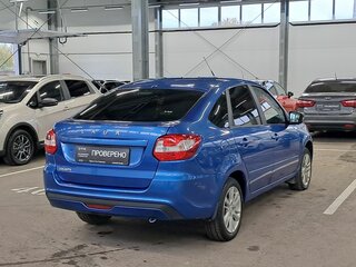 2022 Lada (ВАЗ) Granta I Рестайлинг, синий, 665000 рублей, вид 5
