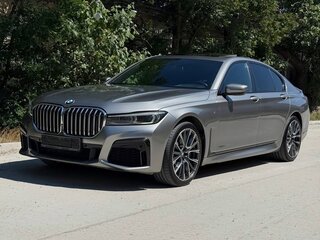 2019 BMW 7 серии 730d xDrive VI (G11/G12) Рестайлинг, серый, 4750000 рублей, вид 5