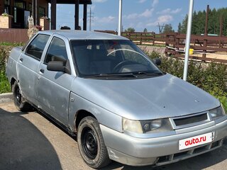 2003 Lada (ВАЗ) 2110, серебристый, 45000 рублей, вид 4