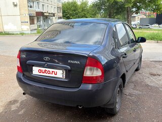 2009 Lada (ВАЗ) Kalina I, синий, 160000 рублей, вид 4