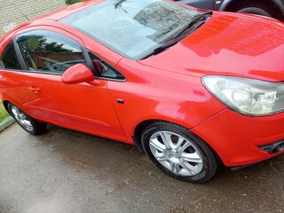 2007 Opel Corsa D, красный, 350000 рублей, вид 2