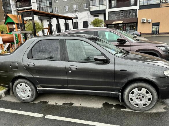 2008 Fiat Albea I Рестайлинг, серый, 200900 рублей - вид 3