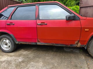 1988 Lada (ВАЗ) 2109, красный, 100000 рублей, вид 5