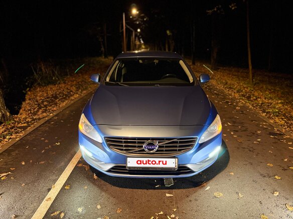 2014 Volvo S60 II Рестайлинг, голубой - вид 7