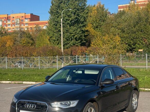 2014 Audi A6 IV (C7), чёрный, 2050000 рублей - вид 2