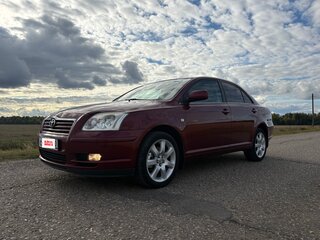 2005 Toyota Avensis II, красный, 1100000 рублей, вид 5