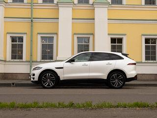 2016 Jaguar F-Pace I, белый, 1750000 рублей, вид 3