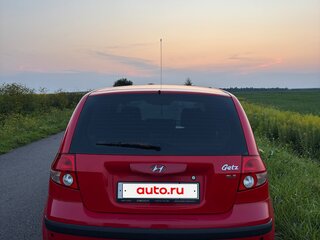 2005 Hyundai Getz I, красный, 440000 рублей, вид 4