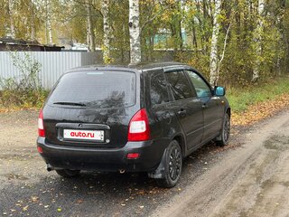 2009 Lada (ВАЗ) Kalina I, чёрный, 150000 рублей, вид 4