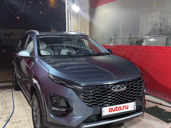 2023 Chery Tiggo 3x I Рестайлинг, голубой, 1250000 рублей - вид 2