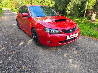 2008 Subaru Impreza WRX III, красный, 1099000 рублей, вид 3