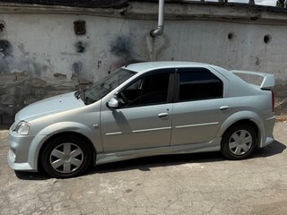2008 Renault Logan I, серебристый, 650000 рублей, вид 1