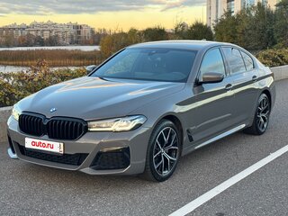 2021 BMW 5 серии 520d xDrive VII (G30/G31/G38) Рестайлинг, серый, 5499000 рублей, вид 5