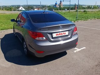 2012 Hyundai Solaris I, серый, 730000 рублей, вид 3