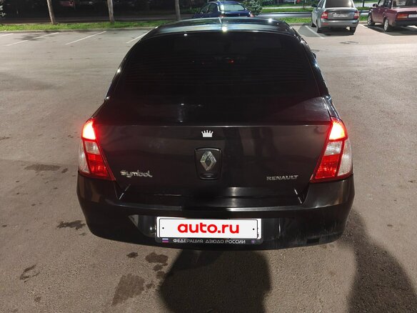 2007 Renault Symbol I Рестайлинг 2, чёрный, 195000 рублей - вид 13