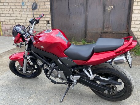 2007 Suzuki SV 650, красный, 450000 рублей, вид 2