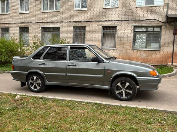 2008 Lada (ВАЗ) 2115, серый, 205000 рублей - вид 6