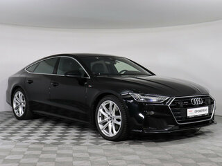 2021 Audi A7 45 TDI II (4K), чёрный, 5750000 рублей, вид 3