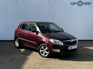 2012 Skoda Fabia II Рестайлинг, красный, 920000 рублей, вид 3