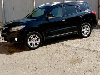 2010 Hyundai Santa Fe II Рестайлинг, чёрный, 960000 рублей, вид 3