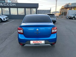 2020 Renault Logan Stepway II Рестайлинг, синий, 1118000 рублей, вид 4
