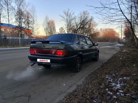 2004 Lada (ВАЗ) 2115, зелёный - вид 3