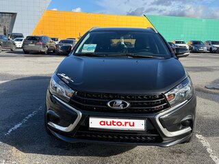 2018 Lada (ВАЗ) Vesta SW I, чёрный, 725000 рублей, вид 3