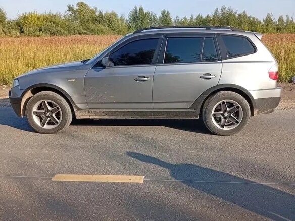 2004 BMW X3 30d I (E83), серый, 990000 рублей - вид 8